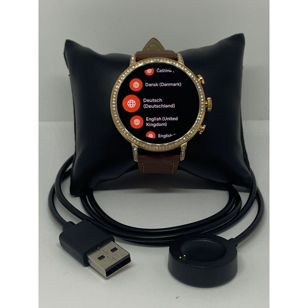 Fossil Gen 4 Authentic Digital Dial Smart Watch Custom Band FTW6011 QT326